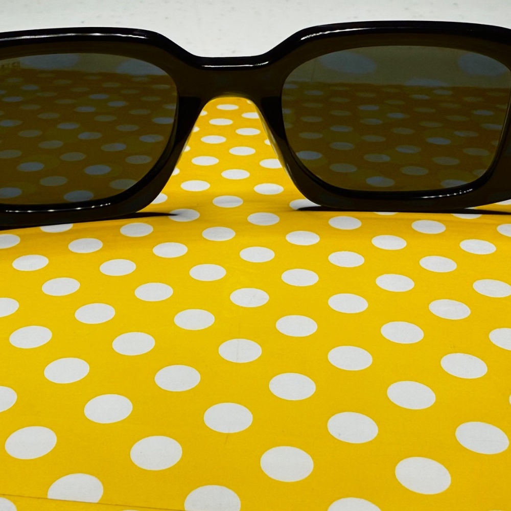 Prada Black Rectangular Sunglasses - image 5